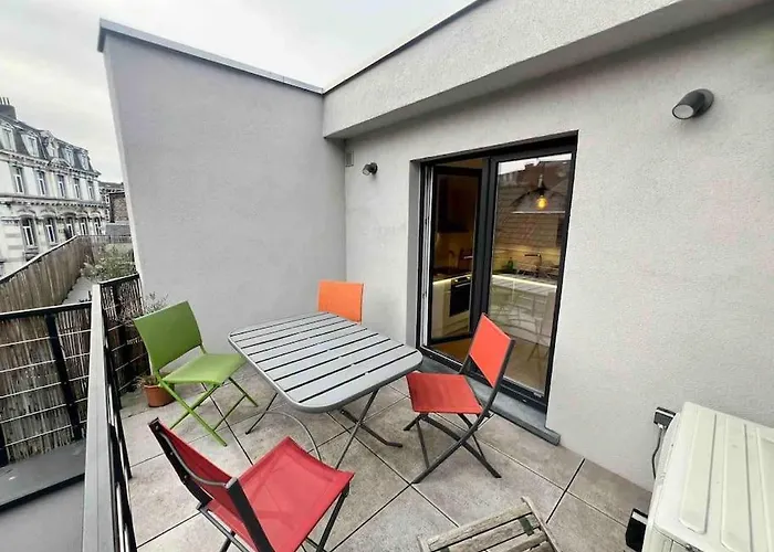 Lägenhet Le Contemporain - Plein Centre, Place Du Marche *