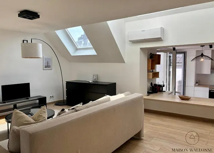 Lägenhet Le Contemporain - Plein Centre, Place Du Marche Liège